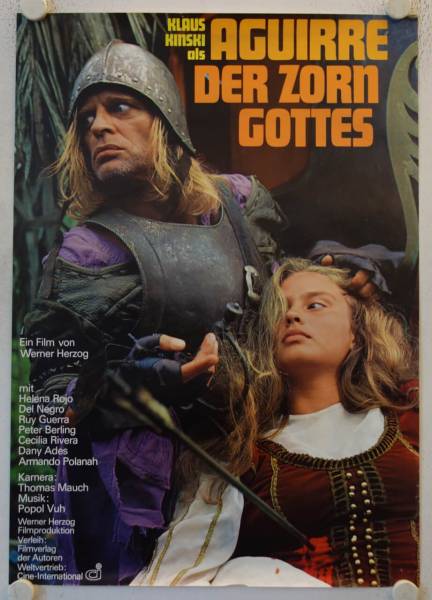 Aguirre - Der Zorn Gottes originales deutsches Filmplakat